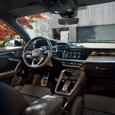 Cockpit of the Audi A3 Sportback