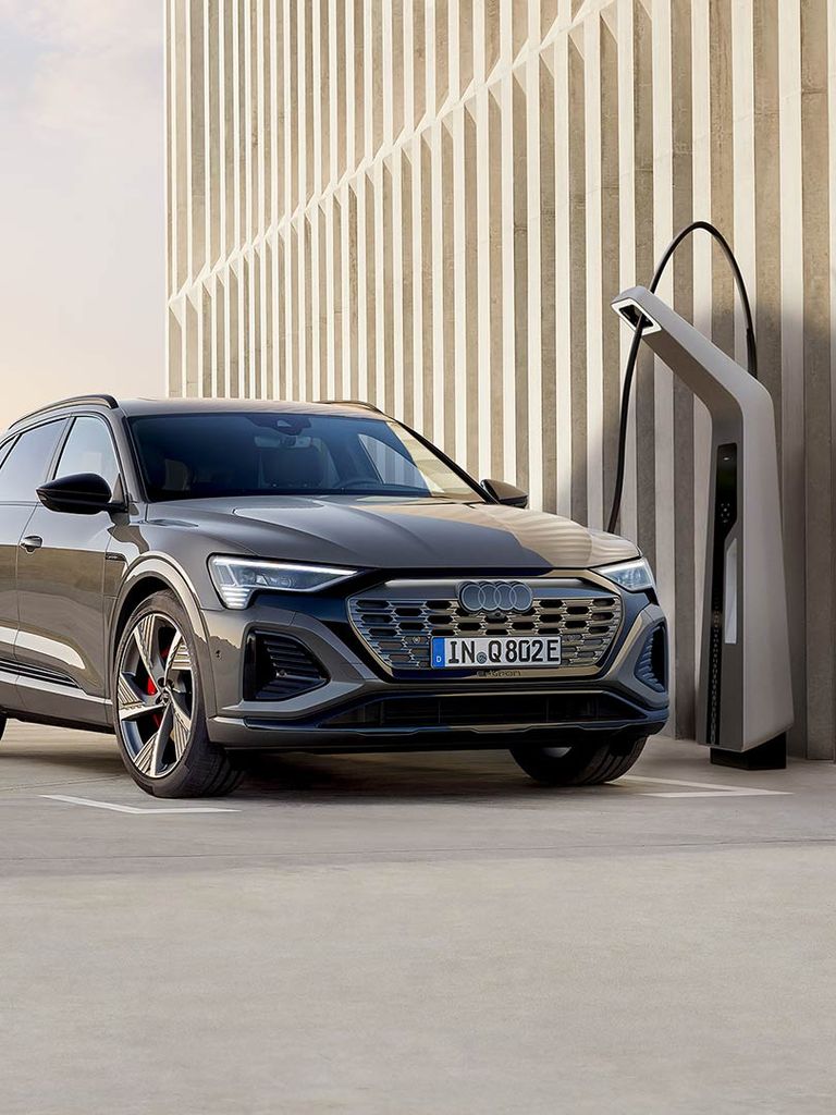 Public fast charging situation Audi Q8 e-tron